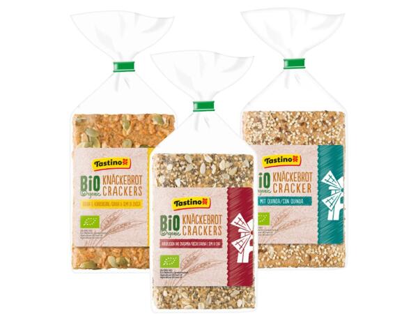 Organic crispbread