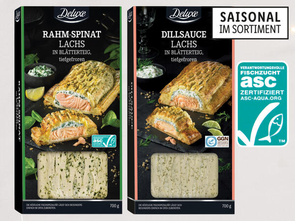 ASC Lachs in Blätterteig