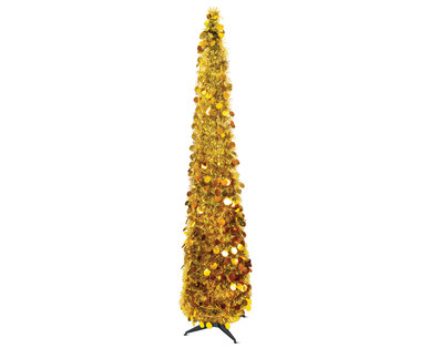 Huntington Home 5' Collapsible Tinsel Tree