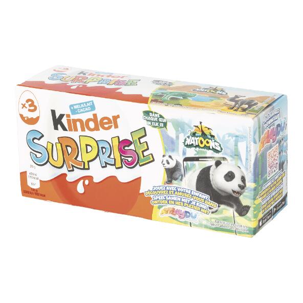 KINDER(R) 				Verrassingseieren, 3 st.
