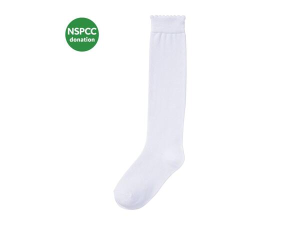 Kids' School Knee High Socks - 5 Pairs