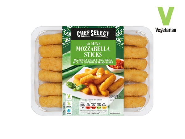 Chef Select 12 Mini Mozzarella Sticks