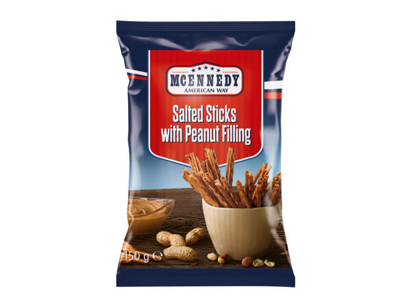 Mcennedy Salted Sticks with Peanut Filling