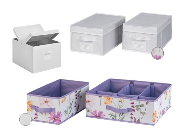 Assortiment de boîtes de rangement