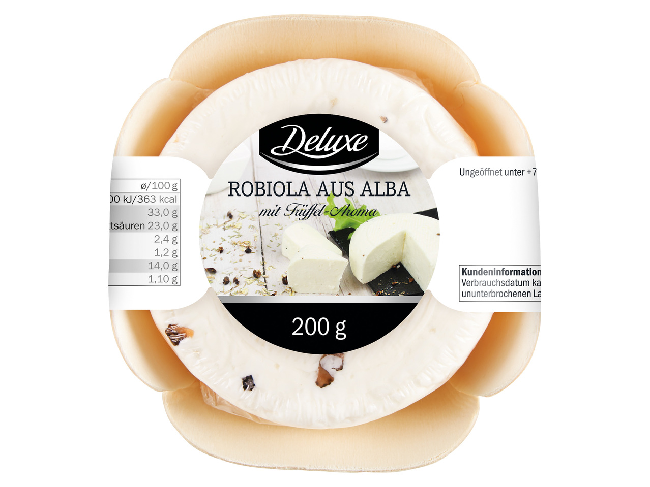 DELUXE Robiola aus Alba mit Trüffel