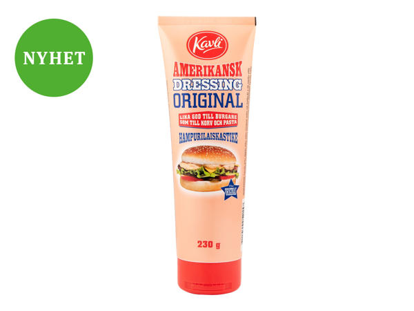 Kavli hamburgerdressing