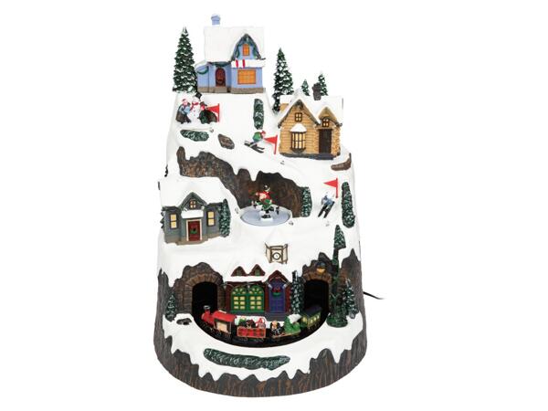 Animated Christmas Scene