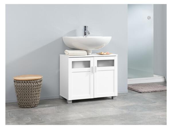 Under-sink bathroom cabinet