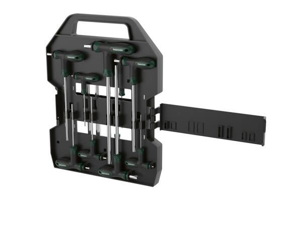 T-handle hex & star key set, 16 pieces