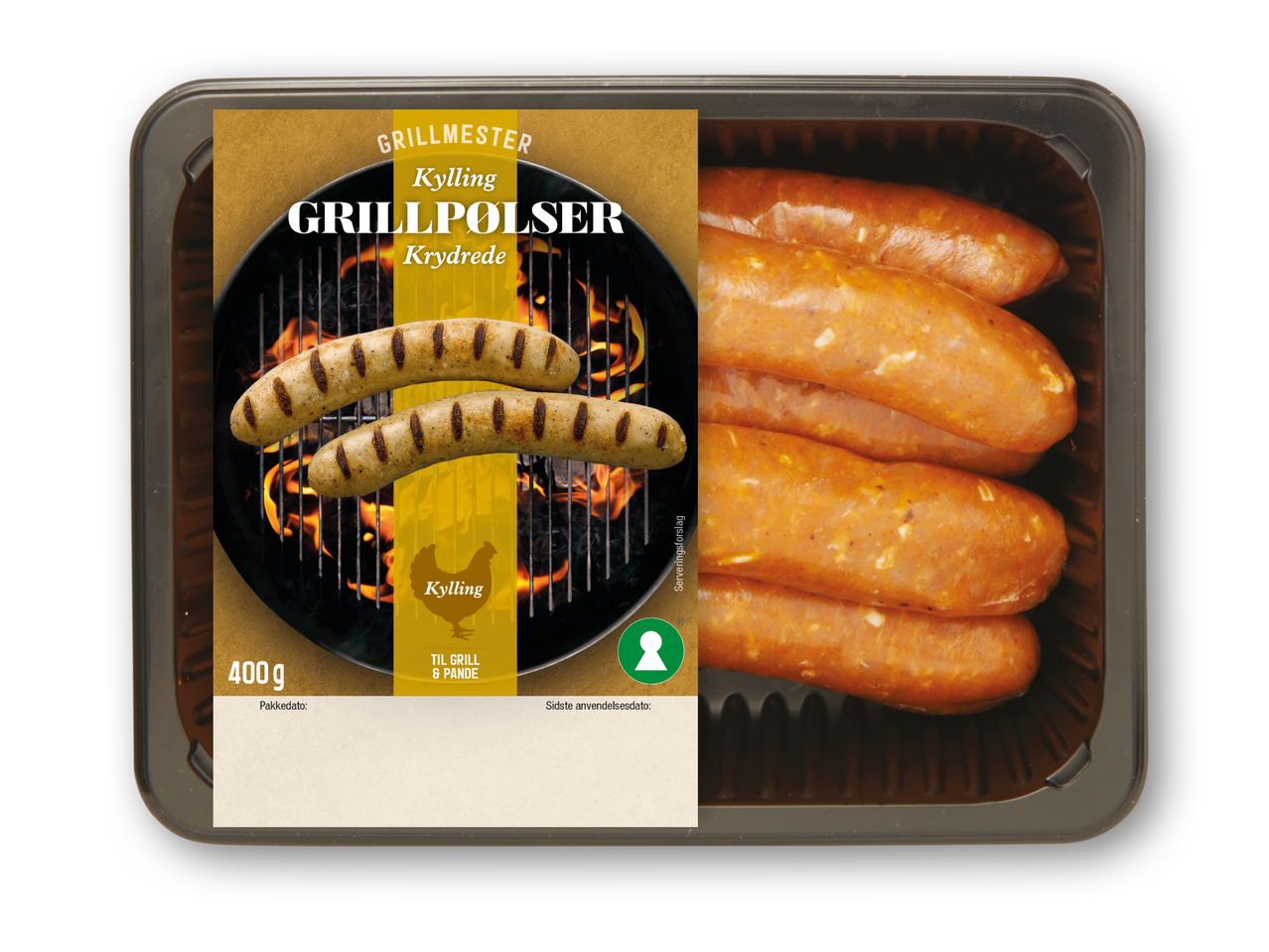 GRILLMESTER Kyllingegrillpølser