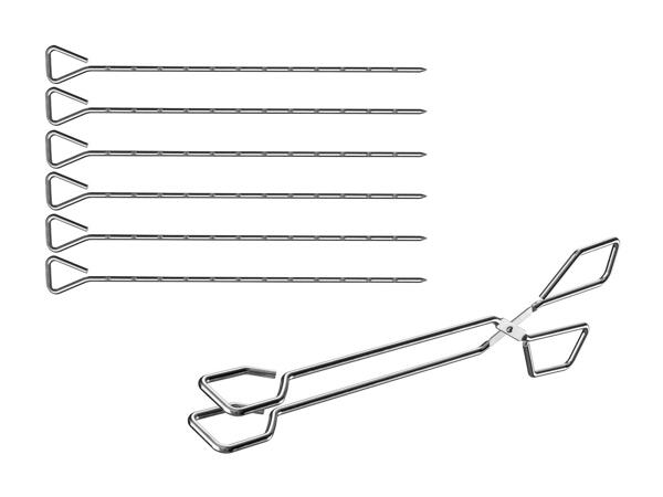 GRILLMEISTER(R) Grillspyd/​Tang