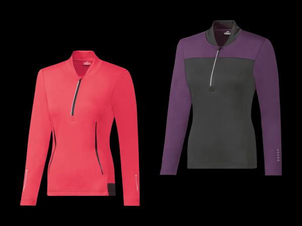 Damen Langarm-Fahrradshirt