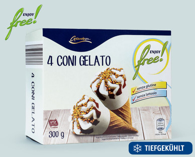 ENJOY FREE! Glutenfreie Waffelhörnchen