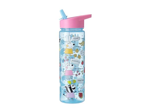 Peppa Pig 600ml Character Water Bottle