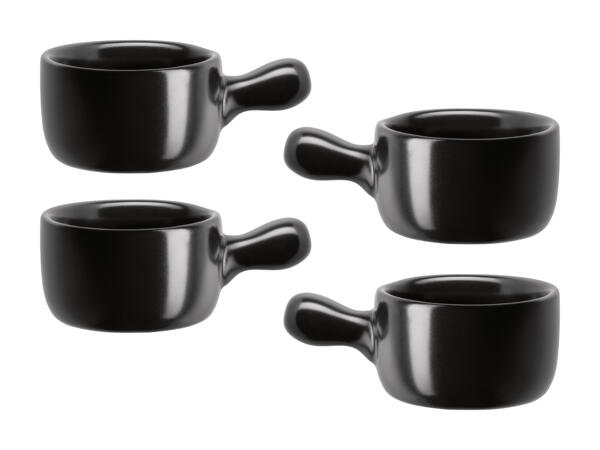 Caquelon pour schnaps Mäser, lot de 4