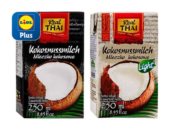 Latte di cocco Real Thai