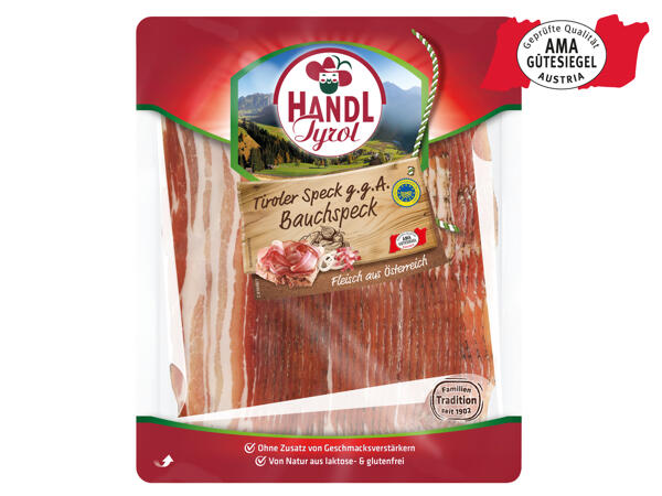 Handl Tyrol Tiroler Speck g.g.A. Bauchspeck
