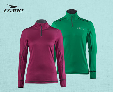 CRANE Damen-/Herren-Nordic-Sports-Shirt