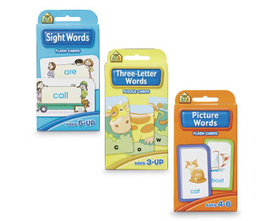 School Zone Flashcards
