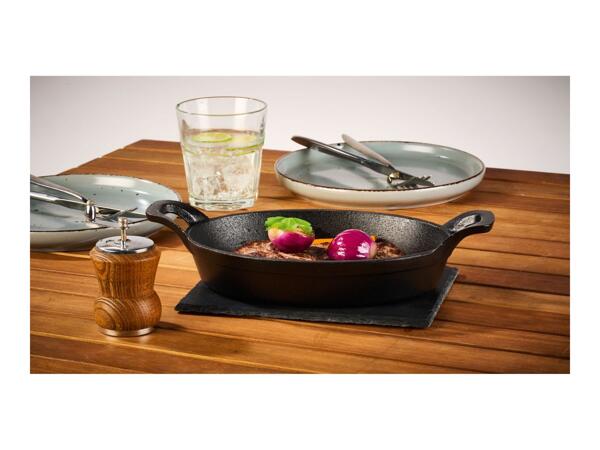 Grillmeister Barbecue Pan/​Plate With Serving Platter