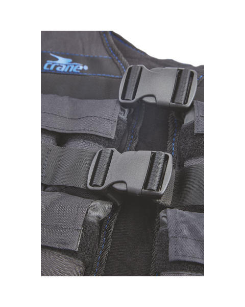 Black/ Blue Weighted Vest