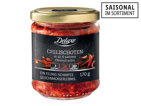 Chilischoten gemahlen