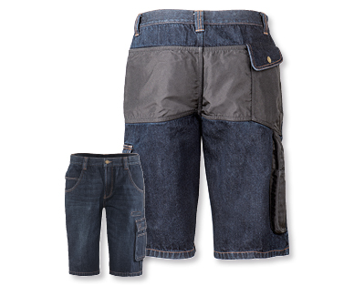 Short de travail en jean pour hommes KINGCRAFT FASHION