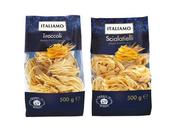 Troccoli or Scialatielli