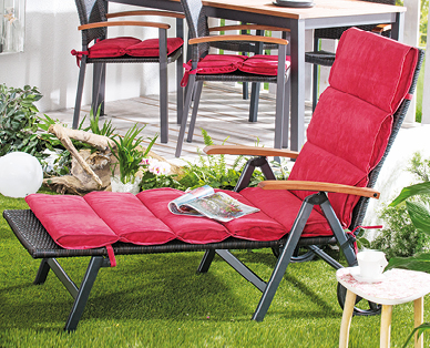 Chaise longue à roulettes "Milano" GARDENLINE(R)