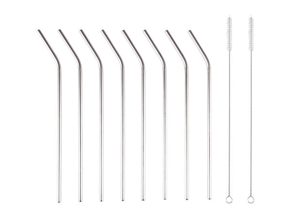 Ernesto Stainless Steel Straws / Ice Cubes