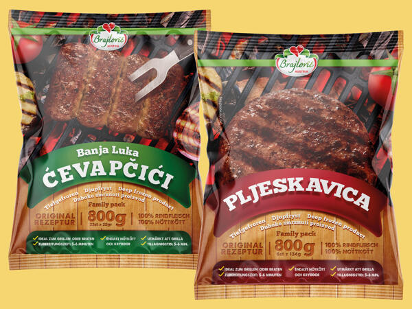 Banja Luka Cevapcici oder Pljeskavica