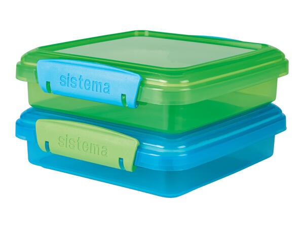 Sistema Food Storage Boxes & Drinks Bottles