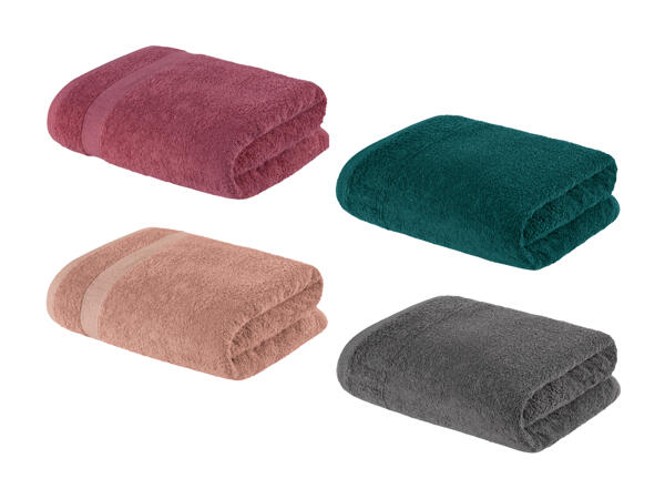 Serviette de douche éponge