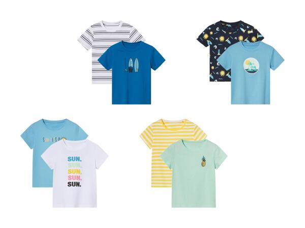 T-shirts pour enfant, set de 2
