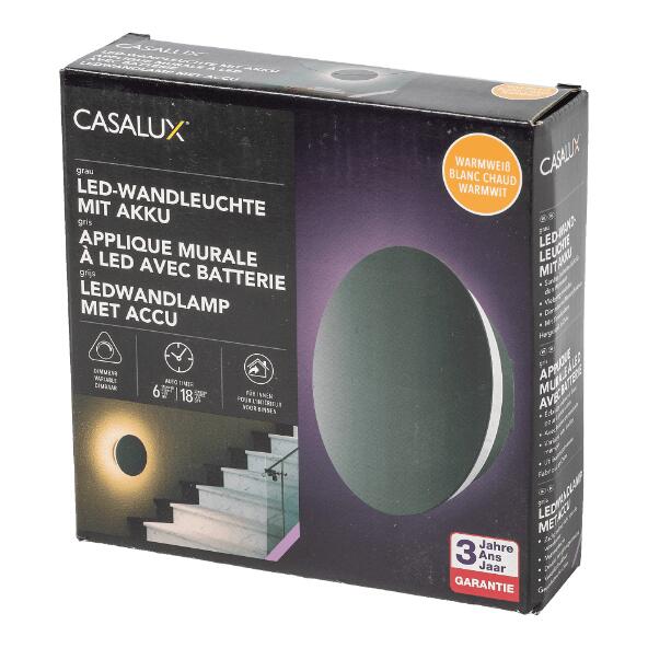 CASALUX(R) 				Ledwandlamp met accu