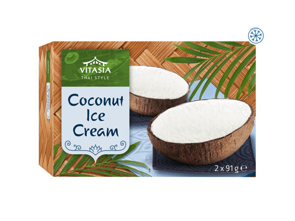 Vitasia Coconut Ice Cream in Coconut Husk