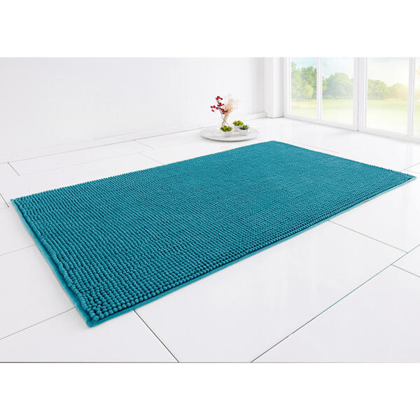 XXL-Chenille-Badteppich oder Badteppich-Set 2tlg.