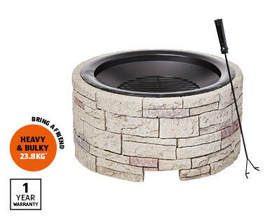 Stone-Look Fire Pit