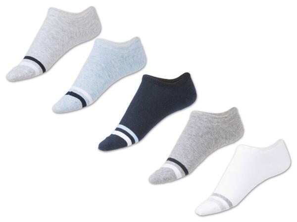 Herren Sneakersocken, 5 Paar