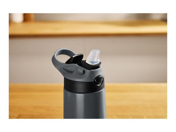 Silvercrest Grey Double-Walled Stainless Steel Drinks Bottle