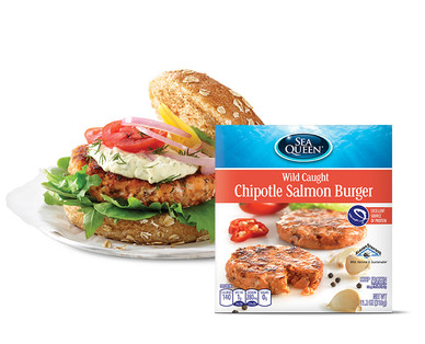 Sea Queen Salmon Burger