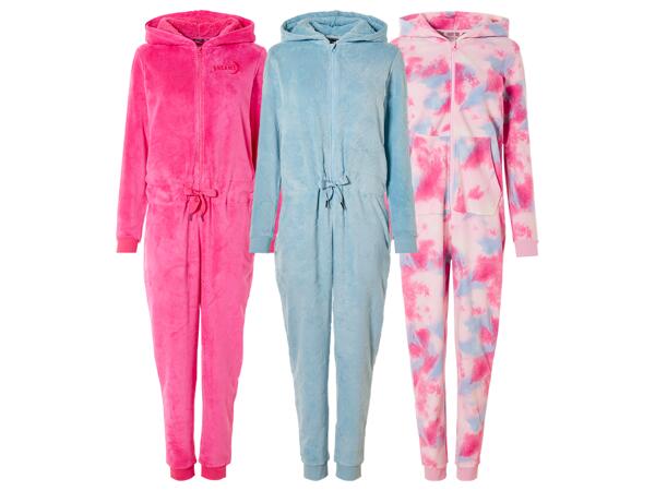 Jumpsuit i plysch