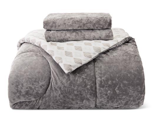 Huntington Home 
 Velvet Comforter or Quilt Set