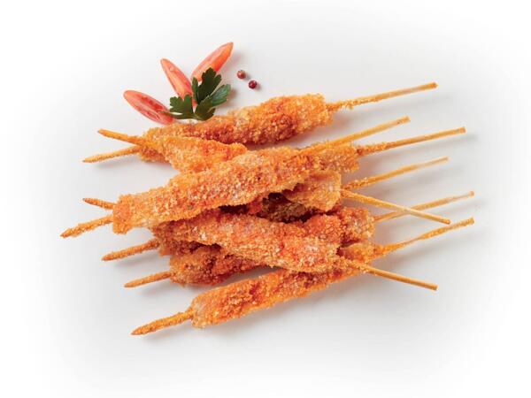 Kansas marinated chicken arrosticini