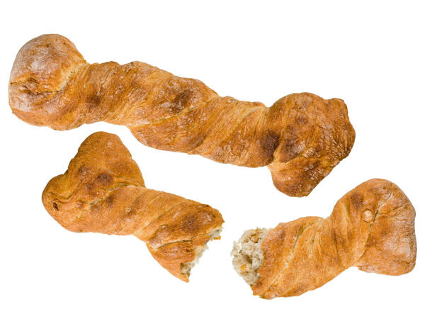 Wurzelbrot mit Haselnüssen