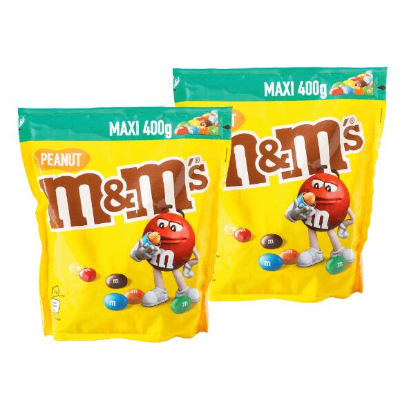 Cacahuètes au chocolat M&M's