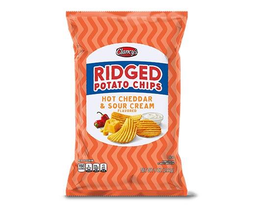 Clancy's Jalapeno Ranch or Hot Cheddar & Sour Cream Ridged Chips