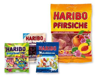 Gommes fruitées HARIBO