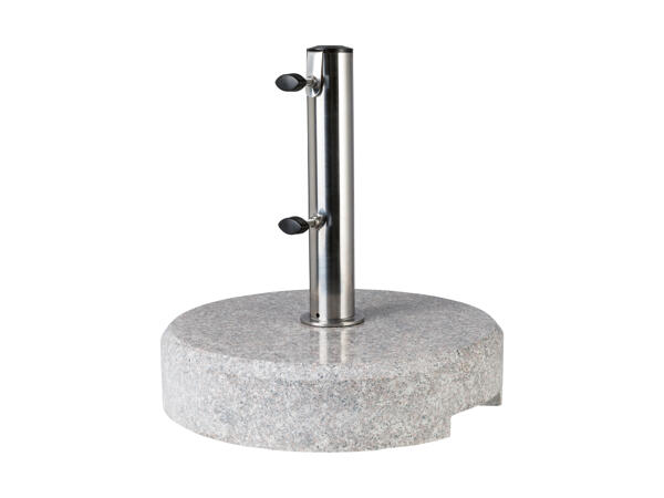 Pied de parasol en granit
