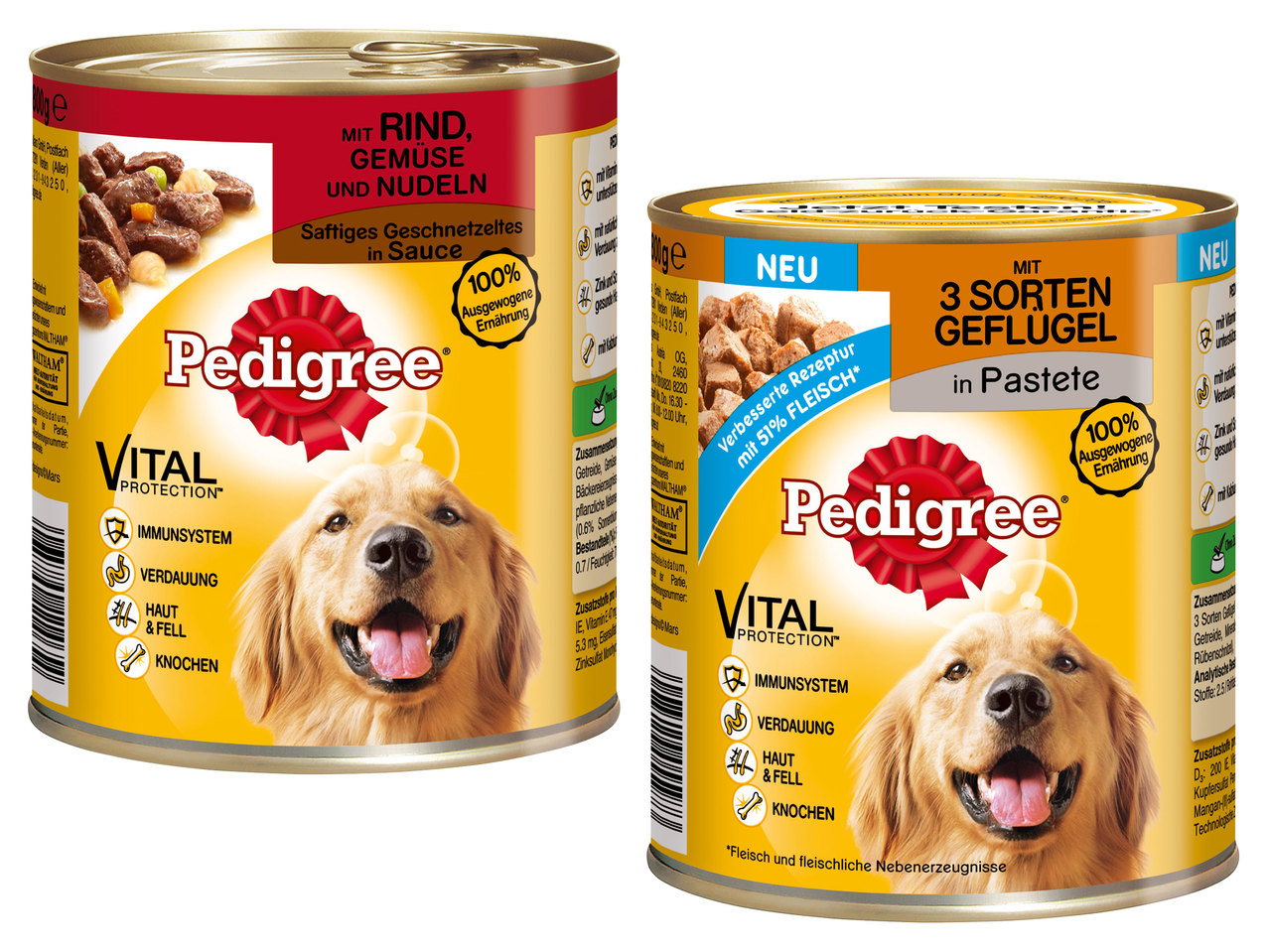PEDIGREE Hundenassnahrung